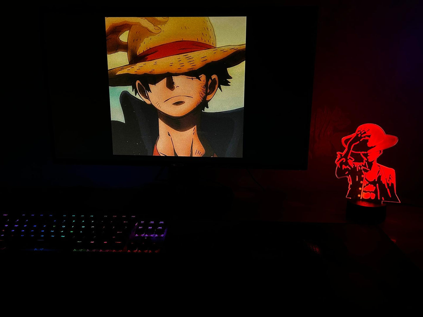 One Piece – Monkey D. Luffy LED Figure