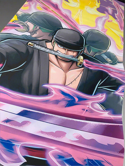 One Piece Roronoa Zoro Wall Banner (M)