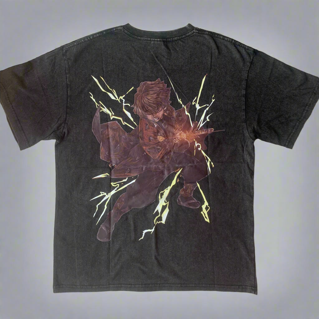 Demon Slayer Zenitsu Agatsuma Oversized T-Shirt