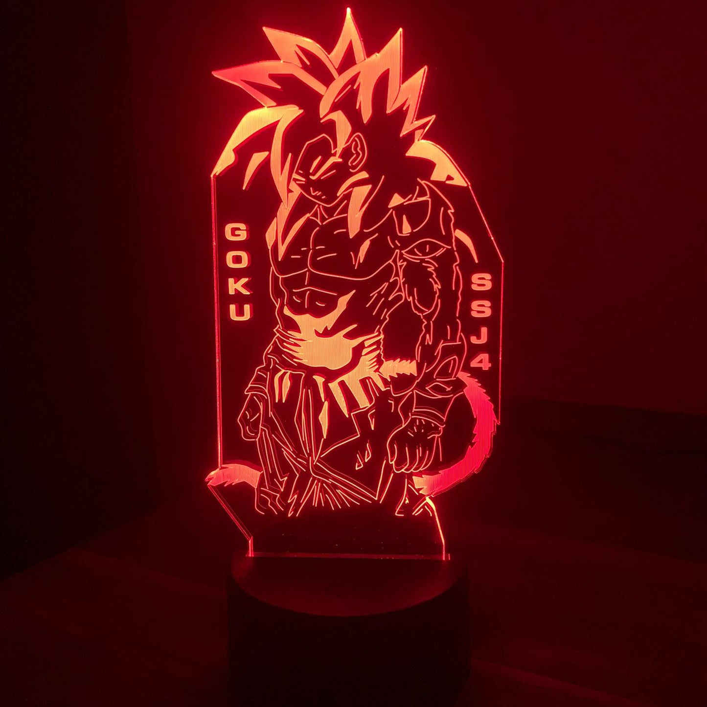 Dragon Ball Z – Goku SSJ4 LED Figure